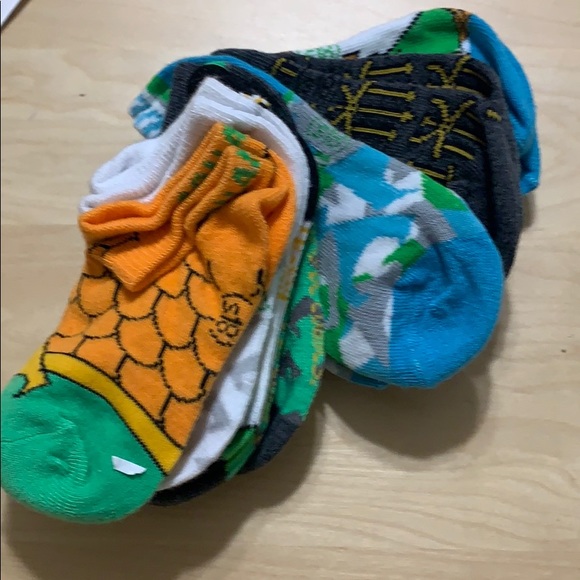 Kids socks aqua man 1 pack of 7 pairs - Picture 3 of 4